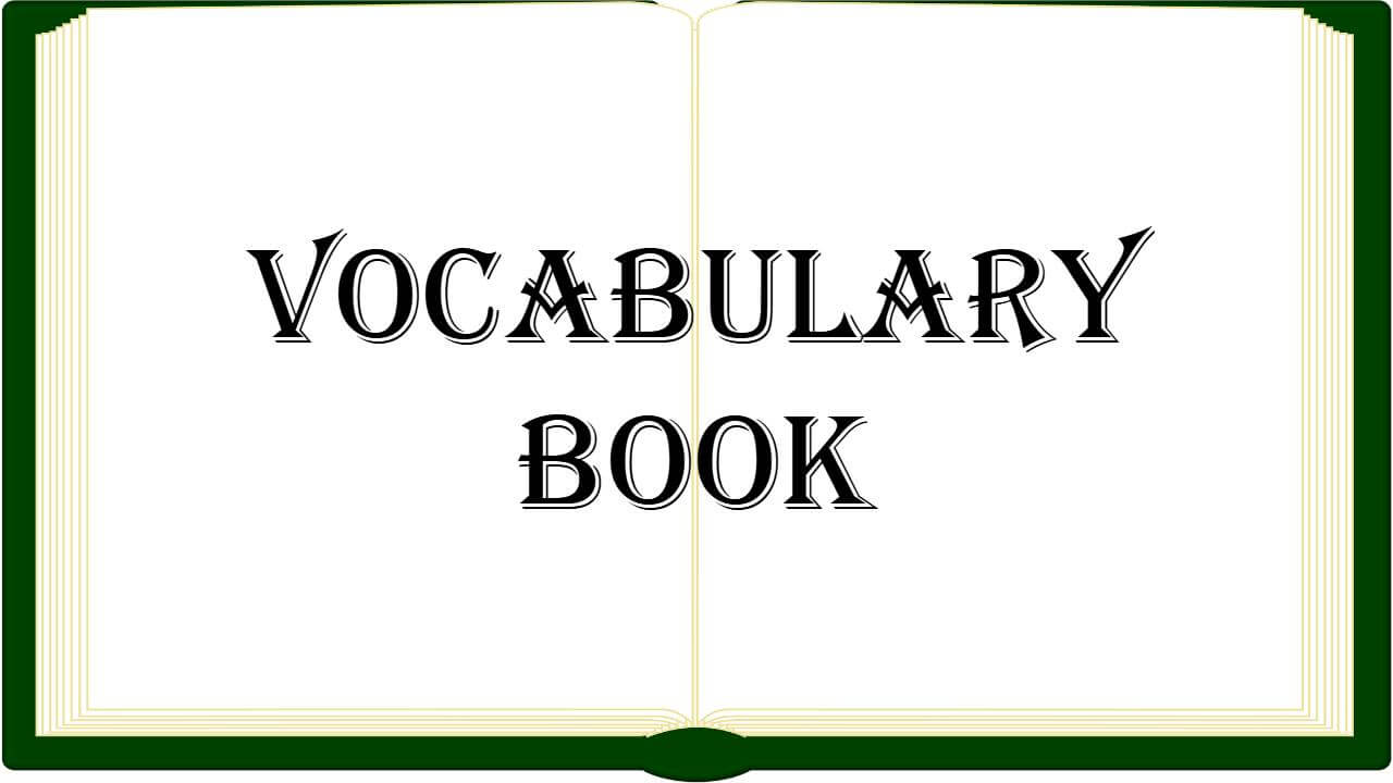 Livre Vocabulaire